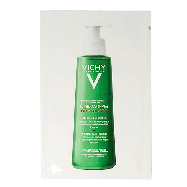 Vichy Normaderm Phytosolution Intensive Purifying Gel - Temizleyici Jel 7ml Deneme Boy - 1