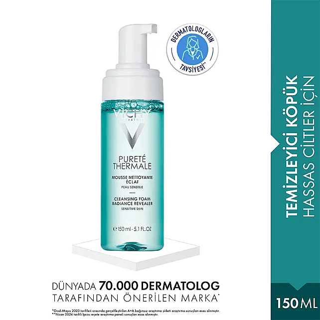 Vichy Purete Thermale Yüz Temizleme Köpüğü 150ml - 2