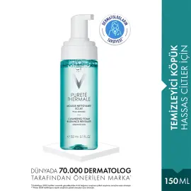 Vichy Purete Thermale Yüz Temizleme Köpüğü 150ml - 2