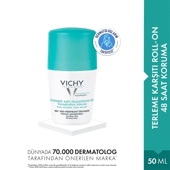 Vichy Terleme Karşıtı Roll-On Deodorant 50ml - 2