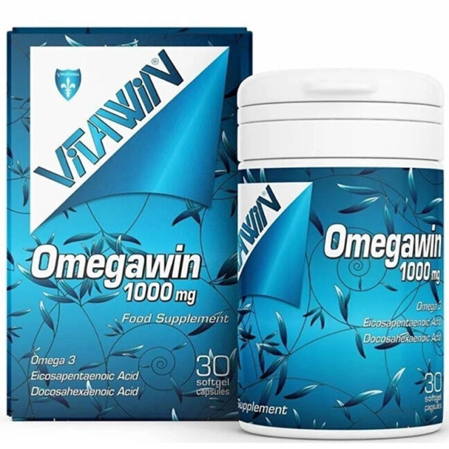 Vitawin Omegawin 1000mg Takviye Edici Gıda 30 Tablet - 1