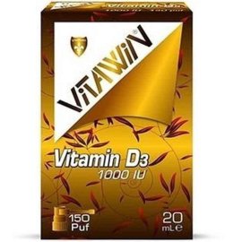 Vitawin Vitamin D3 1000 IU - Takviye Edici Gıda 20ml - Vitawin