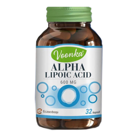 Voonka Alpha Lipoic Acid 600mg 32 Kapsül Voonka Alpha Lipoic Acid 600mg 32 Kapsül
