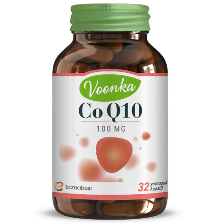 Voonka CoQ10 100Mg 32 Kapsül Voonka CoQ10 100Mg 32 Kapsül