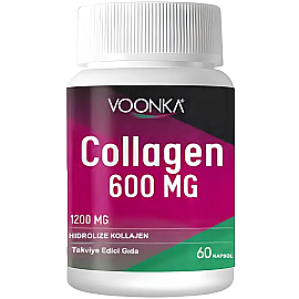 Voonka Collagen 600mg Takviye Edici Gıda 62 Kapsül - Voonka