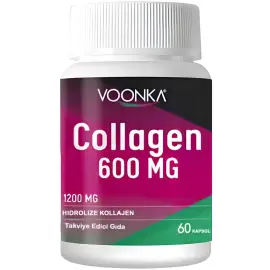 Voonka Collagen 600mg Takviye Edici Gıda 62 Kapsül - Voonka