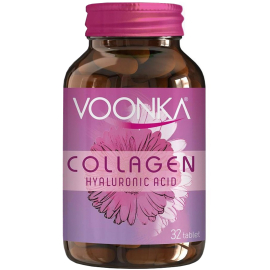 Voonka Collagen Beauty Hyaluronic Acid Takviye Edici Gıda 32 Tablet - Voonka