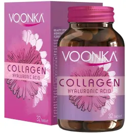 Voonka Collagen Beauty Hyaluronic Acid Takviye Edici Gıda 32 Tablet - 2