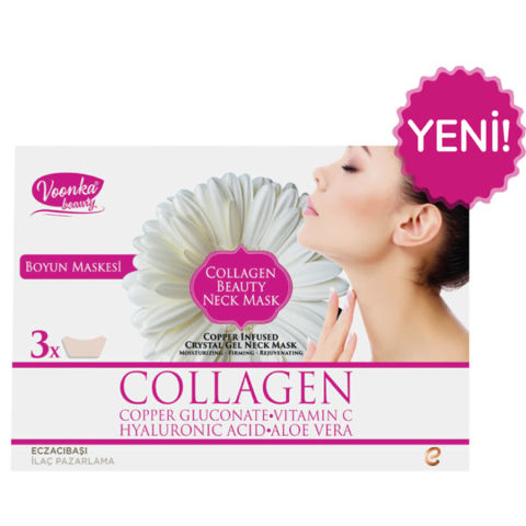 Voonka Collagen Beauty Neck Mask x3 Voonka Collagen Beauty Neck Mask x3