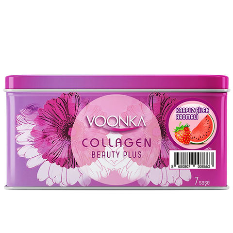 Voonka Collagen Beauty Plus Takviye Edici Gıda Çilek- Karpuz Aromalı 7 Saşe Voonka Collagen Beauty Plus Takviye Edici Gıda Çilek- Karpuz Aromalı 7 Saşe