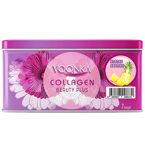 Voonka Collagen Beauty Plus Takviye Edici Gıda Ananas Aromalı 7 Saşe Voonka Collagen Beauty Plus Takviye Edici Gıda Ananas Aromalı 7 Saşe
