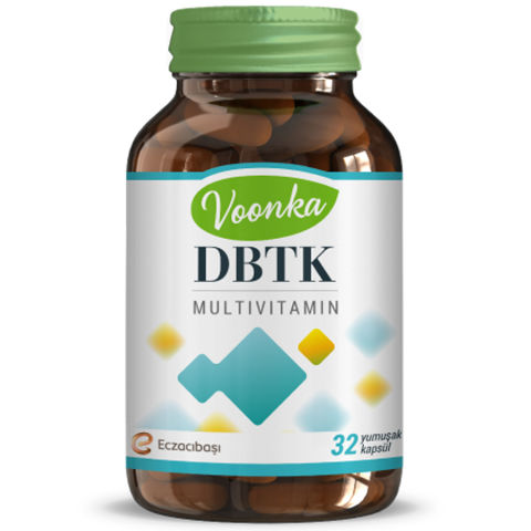 Voonka DBTK Multivitamin 32 Kapsül Voonka DBTK Multivitamin 32 Kapsül