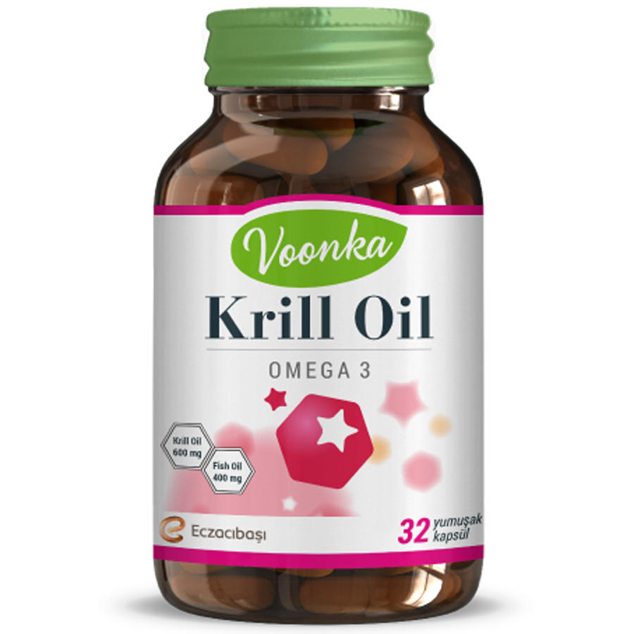 Voonka Krill Oil Omega 3 32 Kapsül Voonka Krill Oil Omega 3 32 Kapsül
