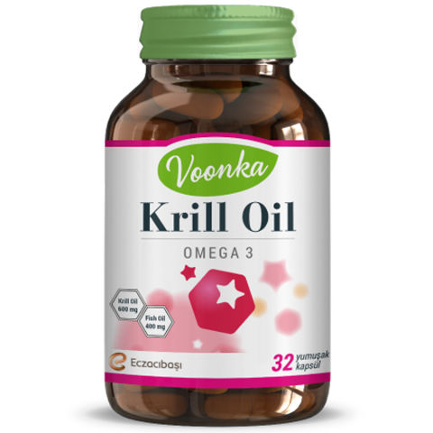 Voonka Krill Oil Omega 3 32 Kapsül Voonka Krill Oil Omega 3 32 Kapsül