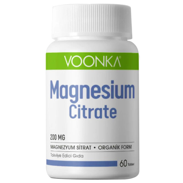 Voonka Magnesium Citrate 200 mg 60 Tablet - 1