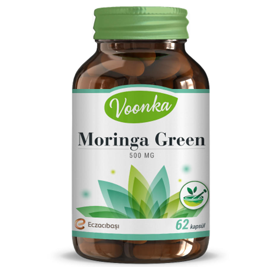 Voonka Moringa Green 62 Kapsül Voonka Moringa Green 62 Kapsül