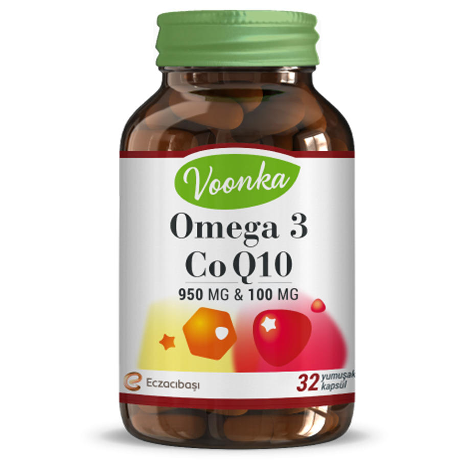 Voonka Omega 3 CoQ10 32 Kapsül Voonka Omega 3 CoQ10 32 Kapsül