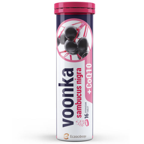 Voonka Sambucus Nigra 16 Efervesan Tablet Voonka Sambucus Nigra 16 Efervesan Tablet