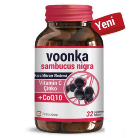 Voonka Sambucus Nigra Çiğneme 32 Tablet Voonka Sambucus Nigra Çiğneme 32 Tablet