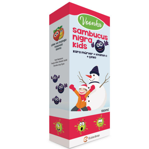 Voonka Sambucus Nigra Kids Şurup 150ml Voonka Sambucus Nigra Kids Şurup 150ml