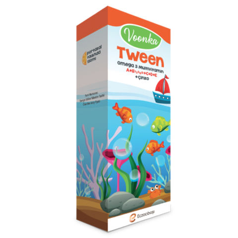 Voonka Tween Omega 3 Multivitamin 150ml Voonka Tween Omega 3 Multivitamin 150ml