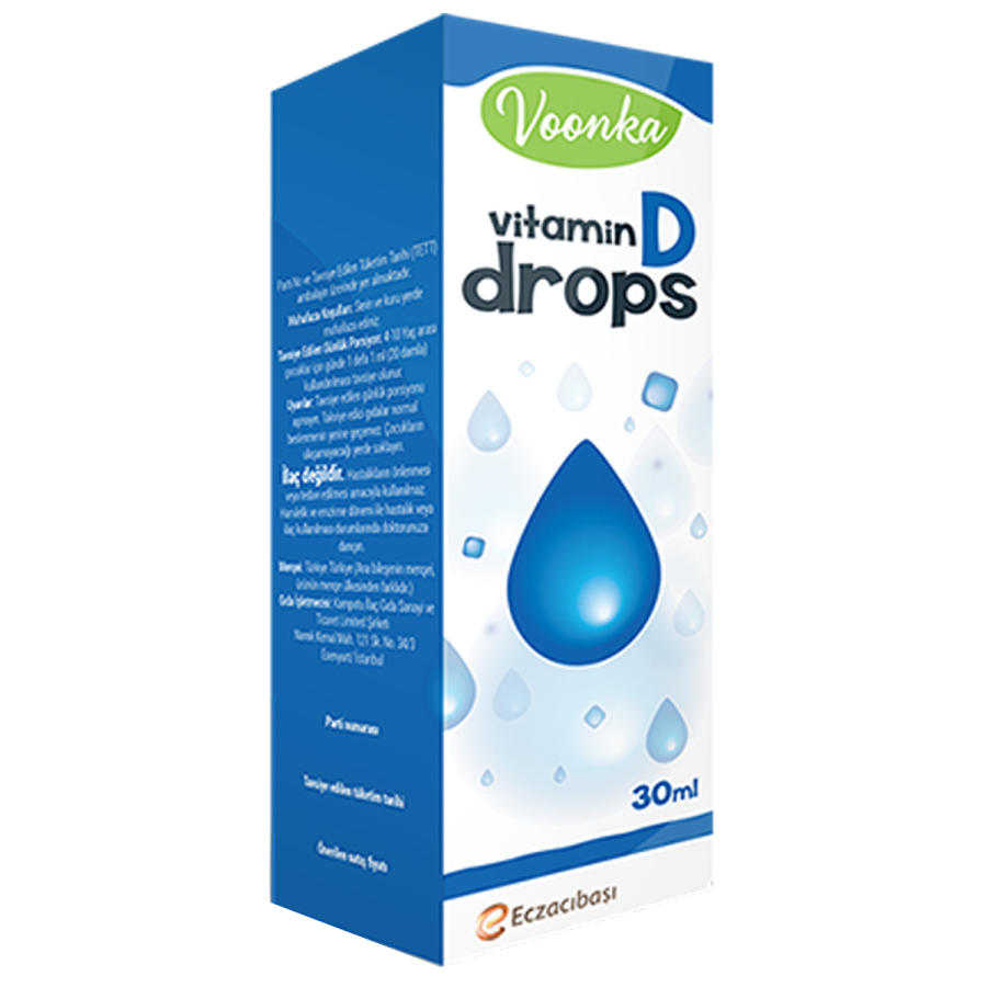 Voonka Vitamin D Drops 30ml Voonka Vitamin D Drops 30ml