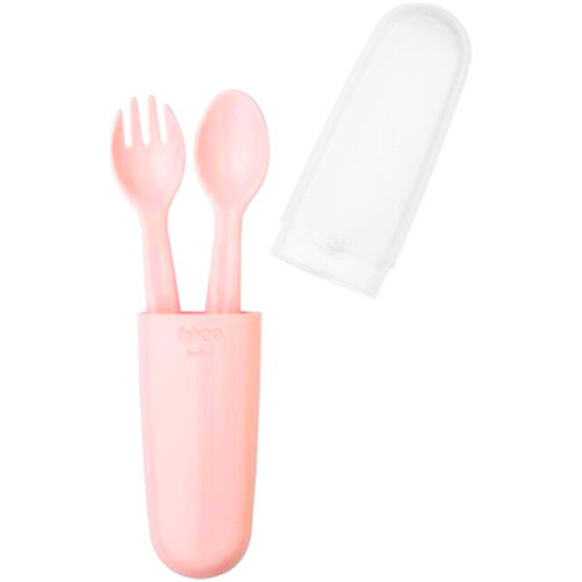 Wee Baby Çatal Kaşık Seti - Pembe - 1
