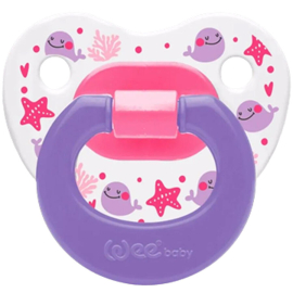Wee Baby Damaklı Emzik - Desenli 0-6 Ay - Weebaby