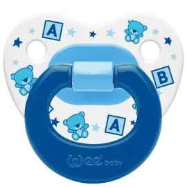 Wee Baby Damaklı Emzik - Desenli Emzik 0-6 Ay - Weebaby