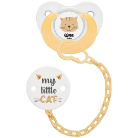 Wee Baby Emzik ve Askı Seti Sarı - Weebaby