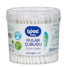 Wee Baby Kulak Çubuğu 200 Adet - Weebaby