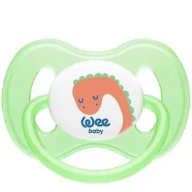 Weebaby Kelebek Emzik - Yeşil 0-6 Ay - Weebaby