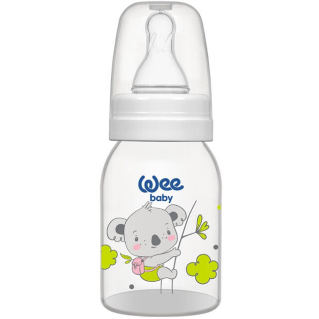 Weebaby Klasik PP Biberon - Beyaz 125ml 0-6 Ay - 1