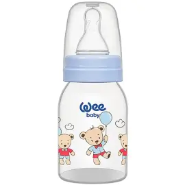Weebaby Klasik PP Biberon - Mavi 125ml 0-6 Ay - Weebaby