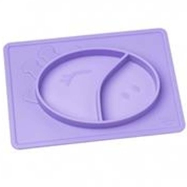 Weebaby Matlı Tabak - Mor 6+ Ay - Weebaby