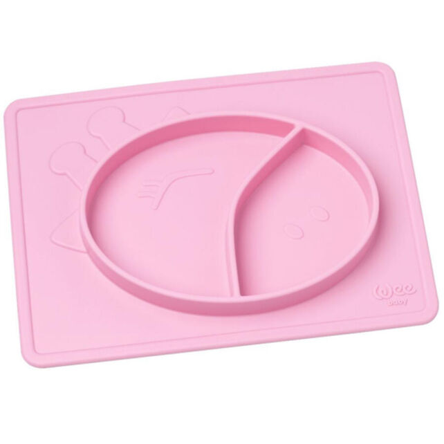 Weebaby Matlı Tabak - Pembe 6+ Ay - 1