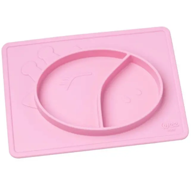 Weebaby Matlı Tabak - Pembe 6+ Ay - 1