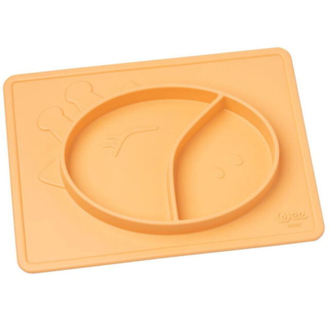 Weebaby Matlı Tabak - Turuncu 6+ Ay - 1