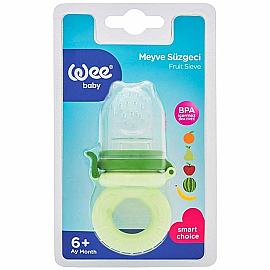 Weebaby Meyve Süzgeci 6+ Ay Yeşil - 1