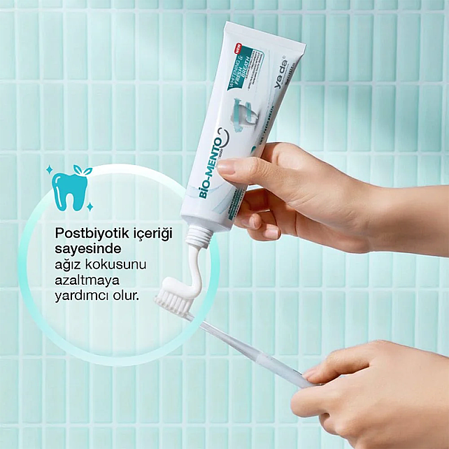 ya da multicosmetics Bio-Mento - Florürsüz Diş Macunu 75ml - 4