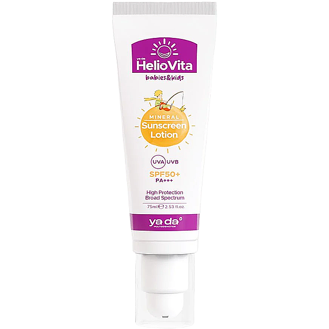 ya da multicosmetics Heliovita Babies Kids SPF 50 - Bebek ve Çocuklar İçin Mineral Güneş Koruyucu 75ml - 1