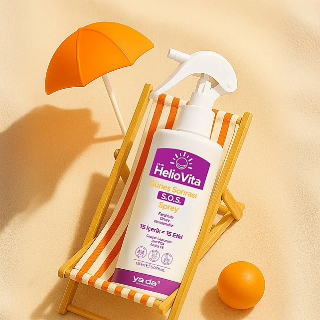 ya da multicosmetics Heliovita SOS - Güneş Sonrası Sprey 150ml - 4