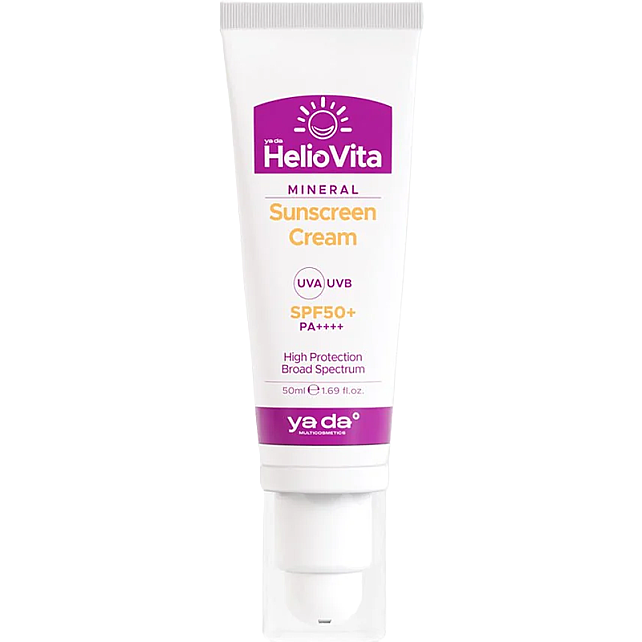 ya da multicosmetics Heliovita SPF 50+ Mineral Güneş Koruyucu Krem 50ml - 1