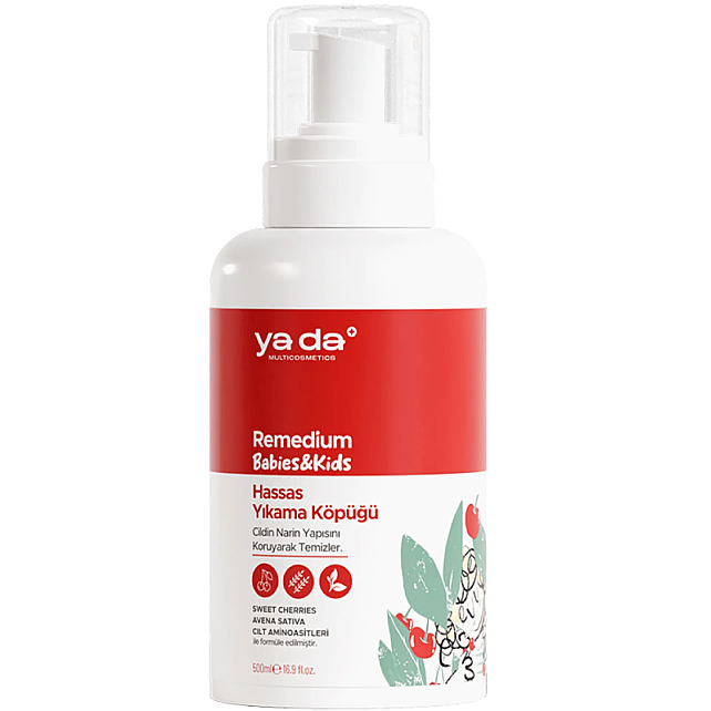 ya da multicosmetics Remedium Babies Kids - Hassas Yıkama Köpüğü 500ml - 1
