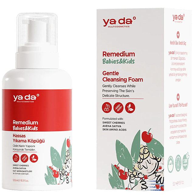 ya da multicosmetics Remedium Babies Kids - Hassas Yıkama Köpüğü 500ml - 2