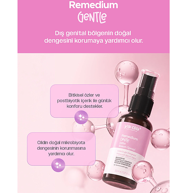 ya da multicosmetics Remedium Gentle - İntim Bakım Spreyi 30ml - 3