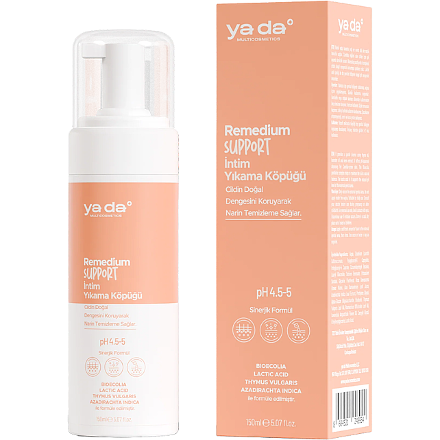 ya da multicosmetics Remedium Support - İntim Yıkama Köpüğü 150ml - 2