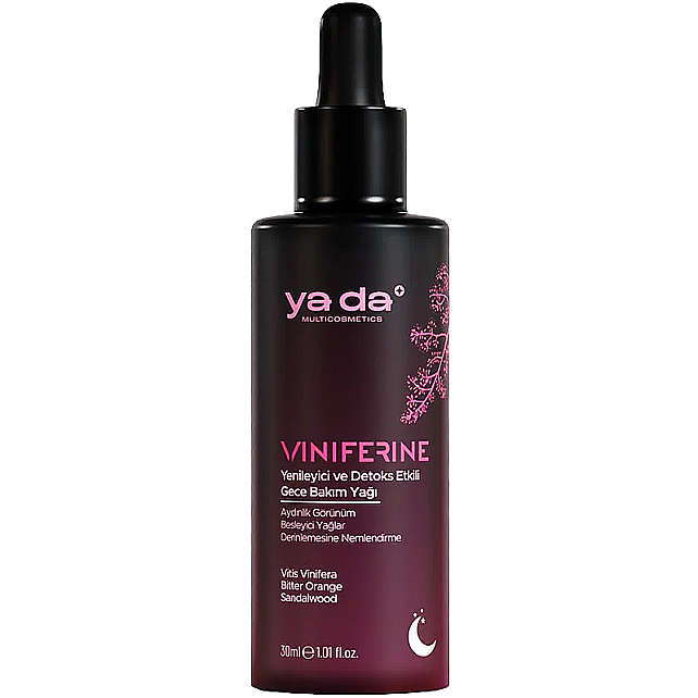 ya da multicosmetics Viniferine - Cilt Yenileyici ve Detoks Etkili Gece Bakım Yağı 30ml - 1