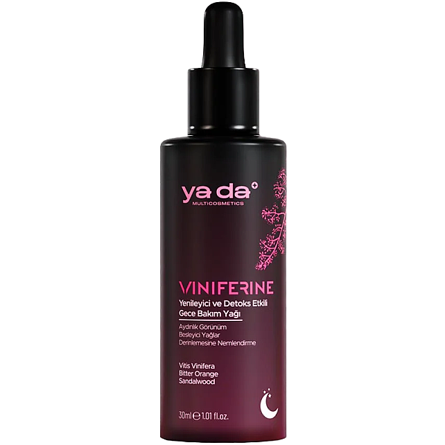 ya da multicosmetics Viniferine - Cilt Yenileyici ve Detoks Etkili Gece Bakım Yağı 30ml - 1