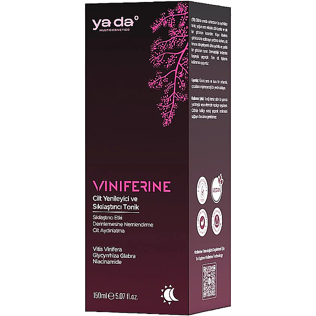 ya da multicosmetics Viniferine - Cilt Yenileyici ve Sıkılaştırıcı Etkili Tonik 150ml - 2